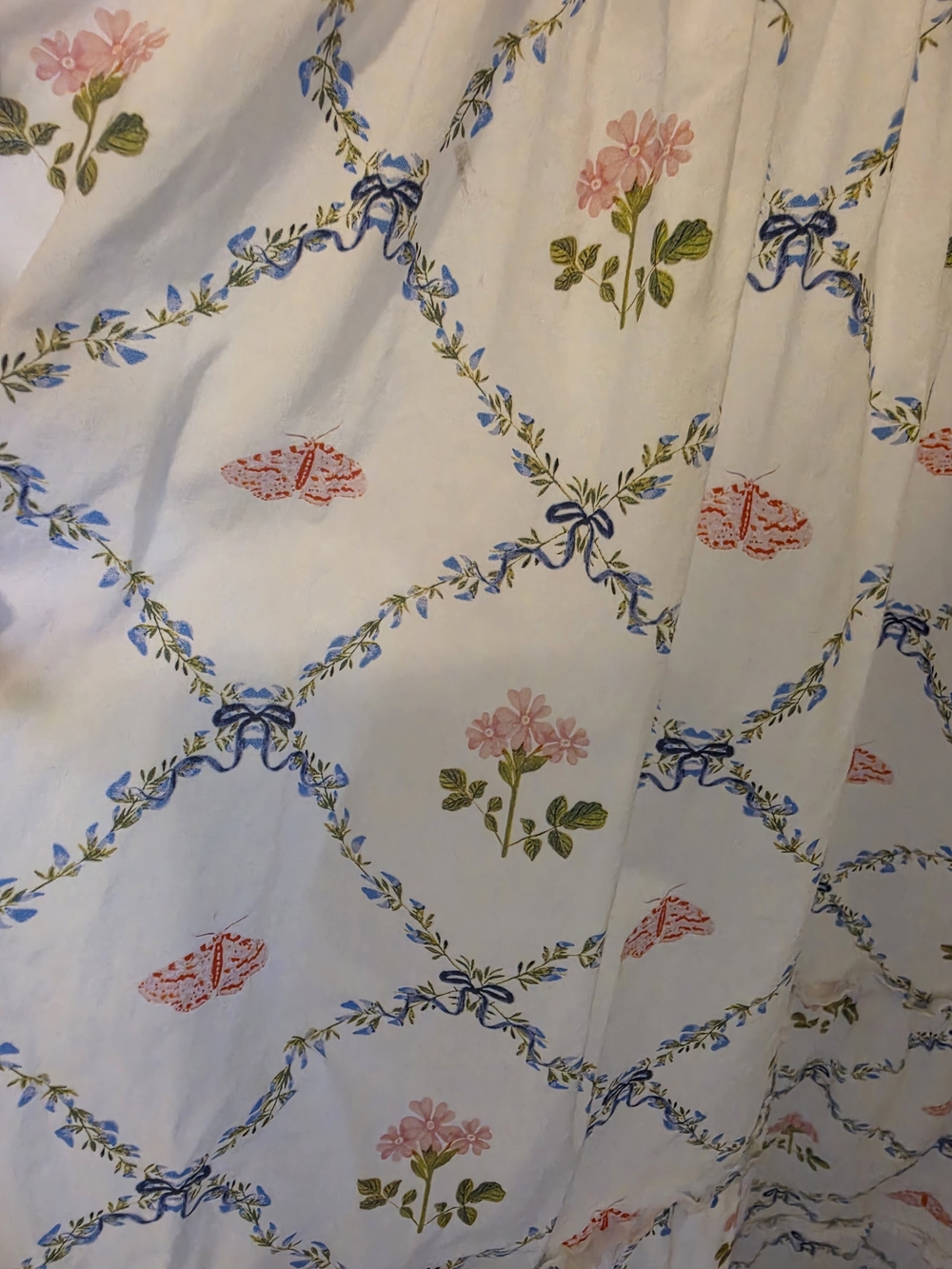 Hill House Home Ellie Nap Dress In Butterfly Trellis - Picture 5 of 10